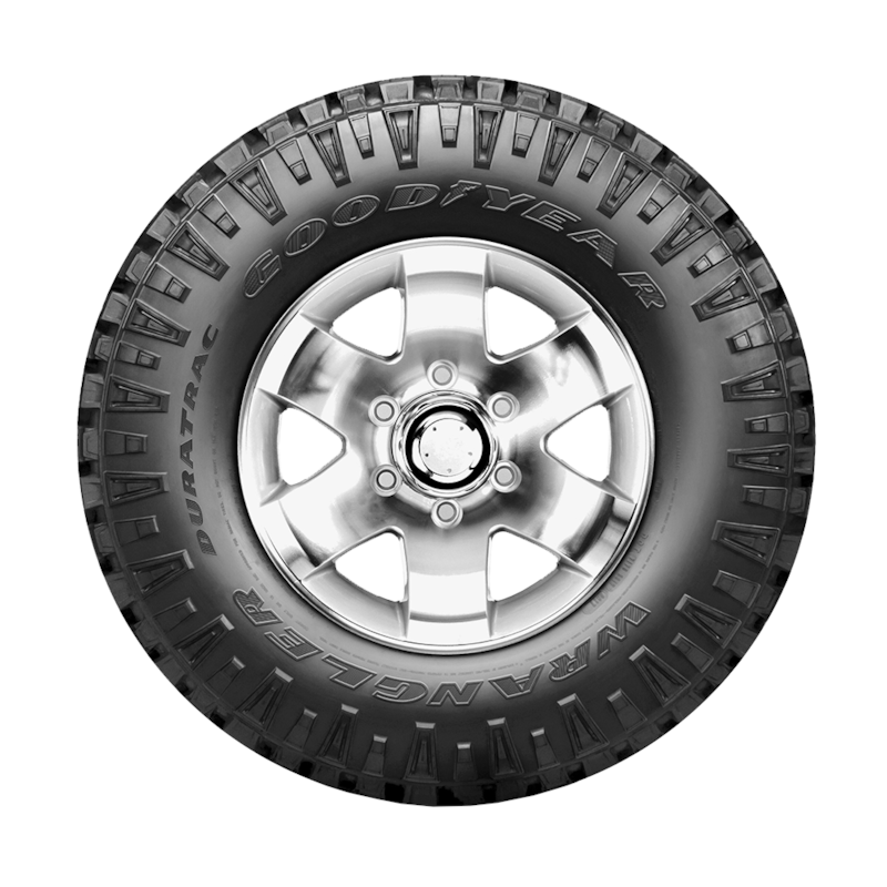 Pneu 265/70R17 Goodyear Wrangler Duratrac 121Q Mt Mud - Encruzilhada Pneus