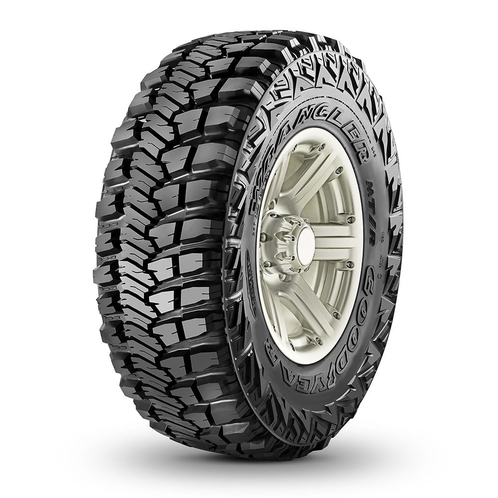 M*a様 希少 GOODYEAR WRANGLER MT/R 265/75R16 PNEU 265/75R16 GOODYEAR WRANGLER MT/R KEVLAR 123Q - Encruzilhada Pneus